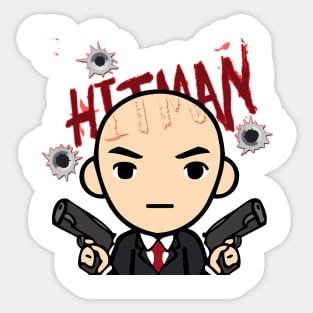 Hitman Sticker